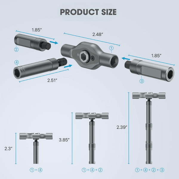 24-in-1 & 66-in-1 Magnetic Ratchet Screwdriver Set – Precision Repair & DIY Tool Kit