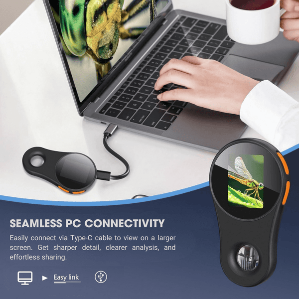 500X Portable Digital Microscope with 2.0'' IPS Screen – Electronics, Jewelry & Collectibles