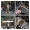 Portable Bushcraft Auger for Camping – Manual Woodworking Tool