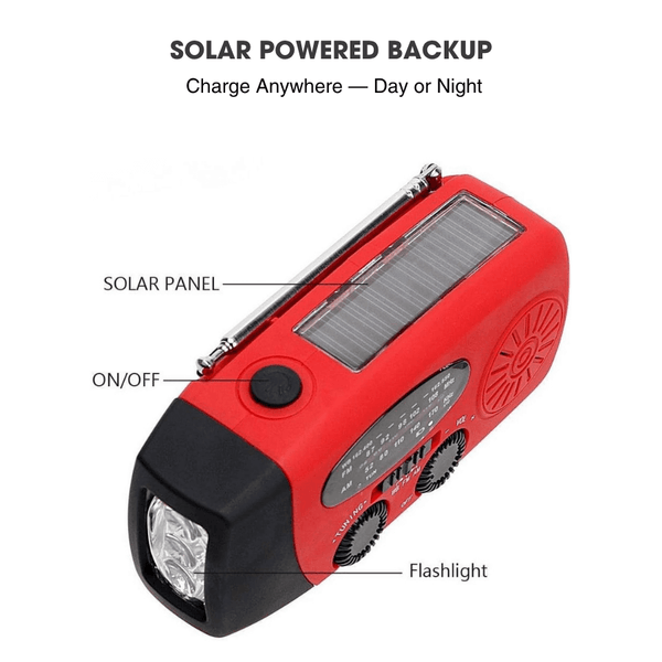 Hand Crank Emergency Radio – Stay Informed, Stay Safe