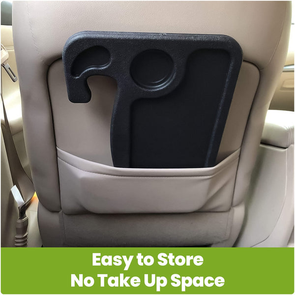 Steering Wheel Desk for Car — Foldable Laptop & Food Tray Table