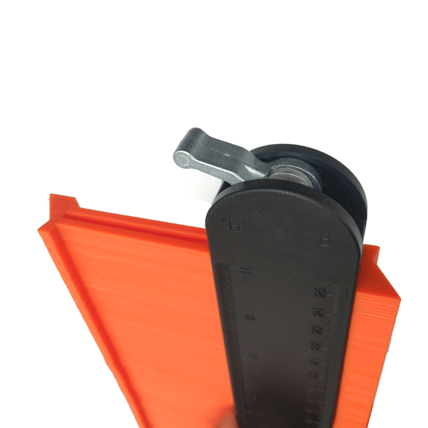 5 Inch Contour Gauge Tool with Adjustable Lock and Alloy Edge for Precise Copy Shaping
