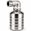 304 Stainless Steel Automatic Water Tank Float Valve – 1/2" or 3/4", Top/Side Inlet