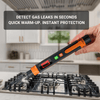 Natural Gas Leak Detector – Portable Gas Sniffer with Audible & Visual Alarm