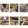 Portable Bushcraft Auger for Camping – Manual Woodworking Tool