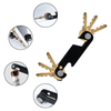 Slim Metal Key Organizer – Compact EDC Multi-Key Holder with Bottle Opener