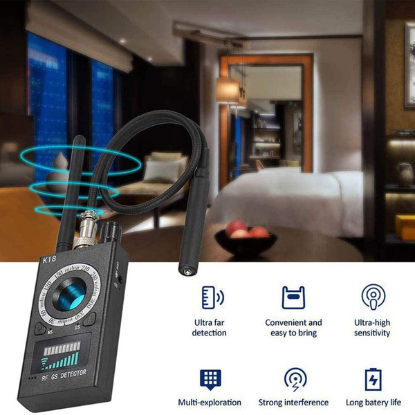 Anti-Candid Detector Camera Bug Gadgets, GPS Detector, Wireless Camera