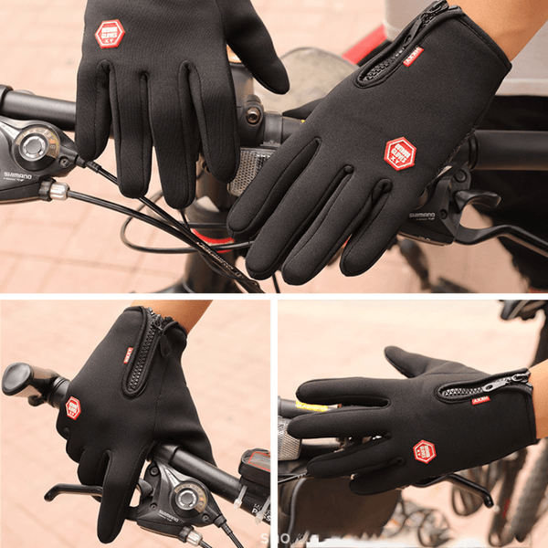 Thermal Waterproof Winter Gloves with Touchscreen – Warm, Windproof Cycling Gloves