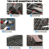 Custom 4-Seat Waterproof Leather Car Mats – Full Coverage, Non-Slip Protection for Cars, SUVs & Sports Vehicles