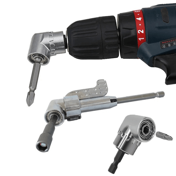 105° Right Angle Drill Adapter – Flexible Shaft Extension for Tight Spaces