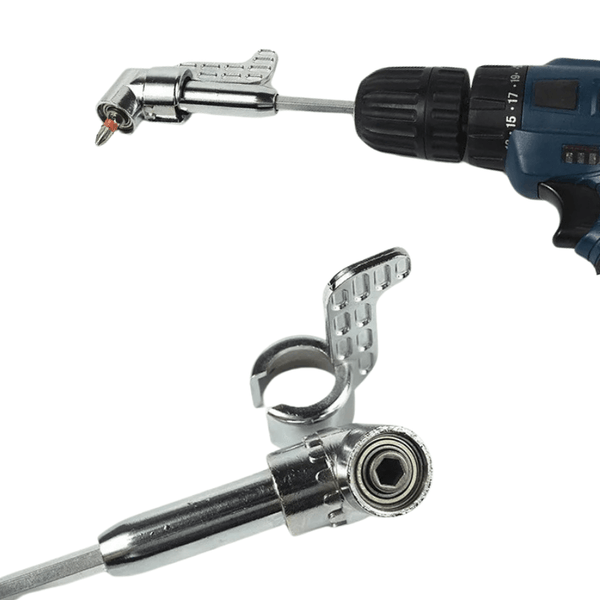 105° Right Angle Drill Adapter – Flexible Shaft Extension for Tight Spaces