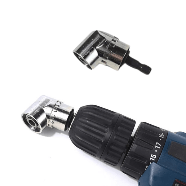 105° Right Angle Drill Adapter – Flexible Shaft Extension for Tight Spaces