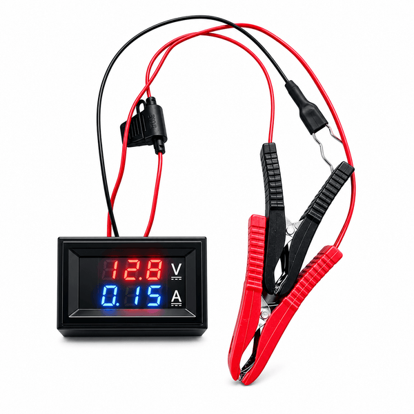 12V Parasitic Battery Drain Tester – Automotive Current Leakage Detector with Digital Display