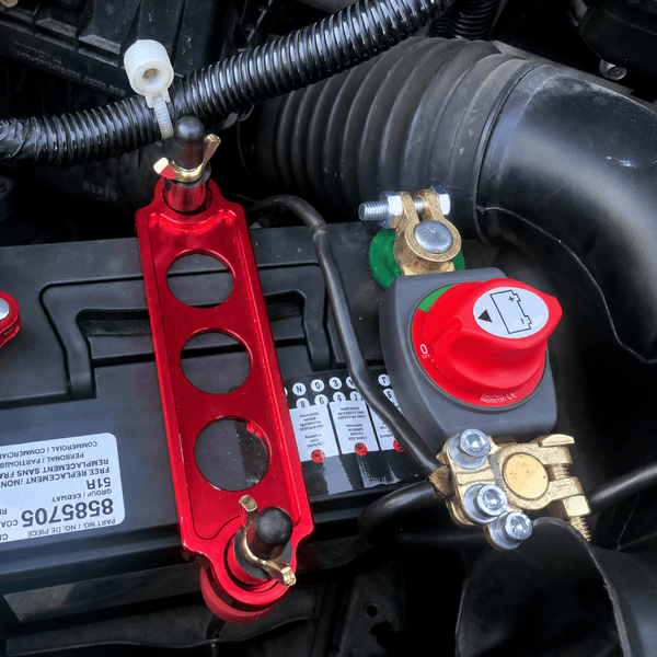 Car Battery Disconnect Switch 12-48V – Power Cut Master Isolator for Cars, RVs & Boats