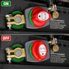 Car Battery Disconnect Switch 12-48V – Power Cut Master Isolator for Cars, RVs & Boats