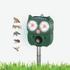 Solar Ultrasonic Animal Repeller – Motion-Activated Pest Control for Cats, Dogs, Deer & More