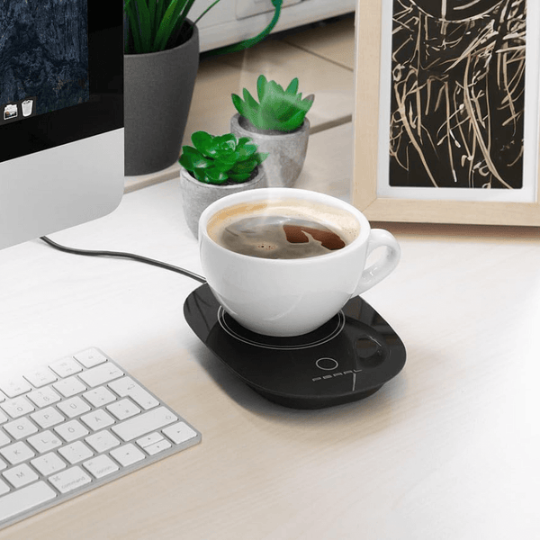 Smart Coffee Warmer for Desk – Auto On/Off Gravity-Induction Cup Heater