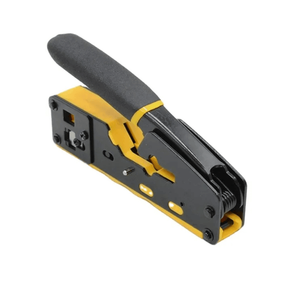 RJ45 Cable Crimper | Ethernet Pass-Through Crimping Tool for Cat6, Cat5e, Cat5 Connectors