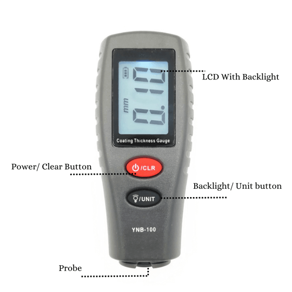 Digital Automobile Coating Thickness Gauge