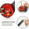 2PCS 12V 300DB Super Loud Train Horn – Waterproof Snail Air Horn for Car, Truck, Motorcycle, SUV, Boat