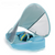 Non-inflatable Baby Trainer Float, Swimming Pool Float with Sun Canopy