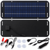 12V Solar Trickle Charger – Waterproof Battery Maintainer for Cars, RVs, Boats & Motorcycles