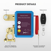 12V Remote Battery Disconnect Switch – 240A Automatic Power Shut-Off for Cars, Trucks, Boats, RVs