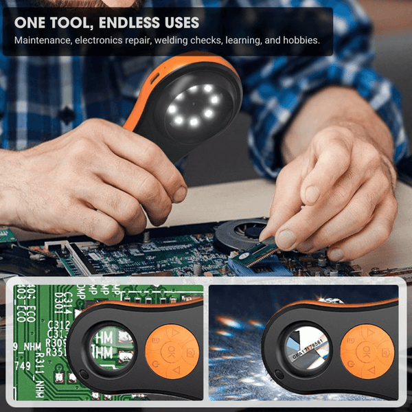 500X Portable Digital Microscope with 2.0'' IPS Screen – Electronics, Jewelry & Collectibles