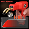 Plastic Welder Gun with 400 Staples – Hot Stapler Welding Machine for Car Bumper & PVC Repair