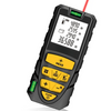 Digital Laser Measure with Unit Switching, Backlit LCD, and Pythagorean Mode