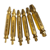 6pcs HSS Screw Extractor Set – Double-Ended Drill Bits for Rusted & Broken Screw Removal