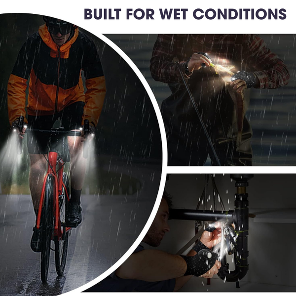 LED Flashlight Gloves – Hands-Free Lighting for Work, Fishing & Outdoor Tasks