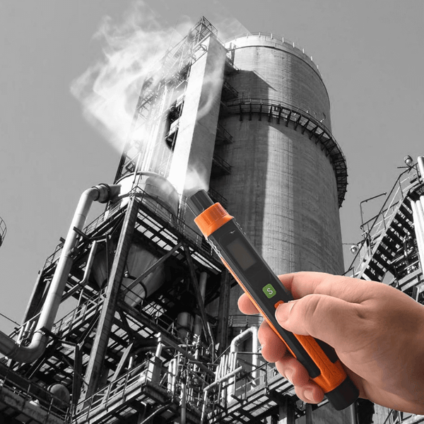 Natural Gas Leak Detector – Portable Gas Sniffer with Audible & Visual Alarm