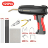 220W Plastic Welder Kit - 2 in 1 Hot Stapler Soldering Gun with 400PCS for Plastic & Car Bumper Repair