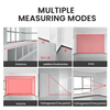 Digital Laser Measure with Unit Switching, Backlit LCD, and Pythagorean Mode