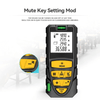 Digital Laser Measure with Unit Switching, Backlit LCD, and Pythagorean Mode