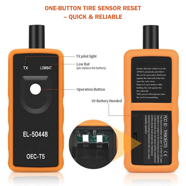 TPMS Sensor Reset Tool for GM – EL-50448 Tire Pressure Monitor Activation Tool
