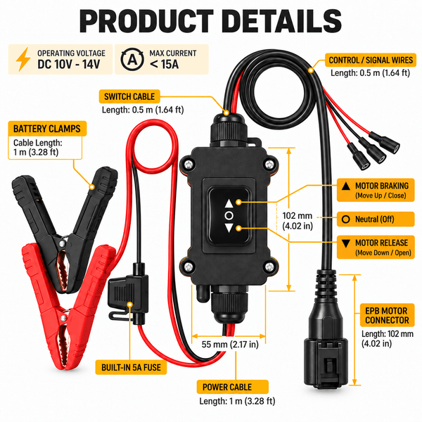 EPB Emergency Release Tool – Electronic Parking Brake Service