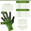 Breathable and Touchscreen-Friendly Bamboo Gardening Gloves