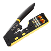 RJ45 Cable Crimper | Ethernet Pass-Through Crimping Tool for Cat6, Cat5e, Cat5 Connectors