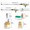 Radiator Cleaning Wand Set – 24" & 47" Reach for Deep, No-Disassembly Cleaning