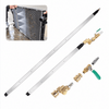 Radiator Cleaning Wand Set – 24" & 47" Reach for Deep, No-Disassembly Cleaning