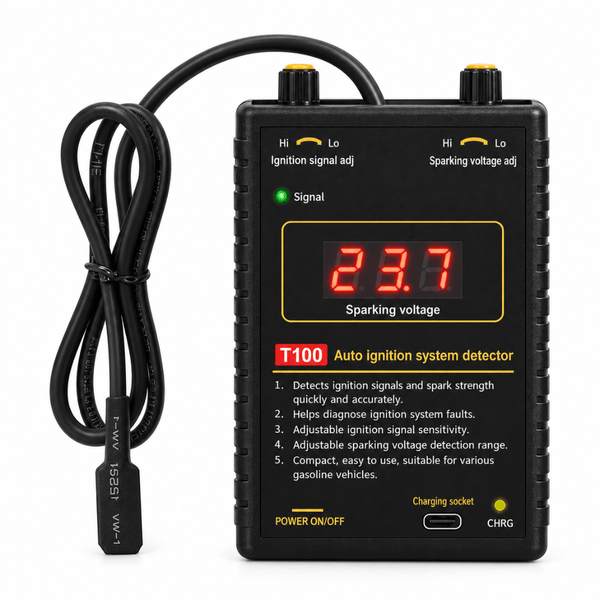 Auto Ignition System Detector – Spark Voltage & Coil Tester