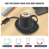 Smart Coffee Warmer for Desk – Auto On/Off Gravity-Induction Cup Heater
