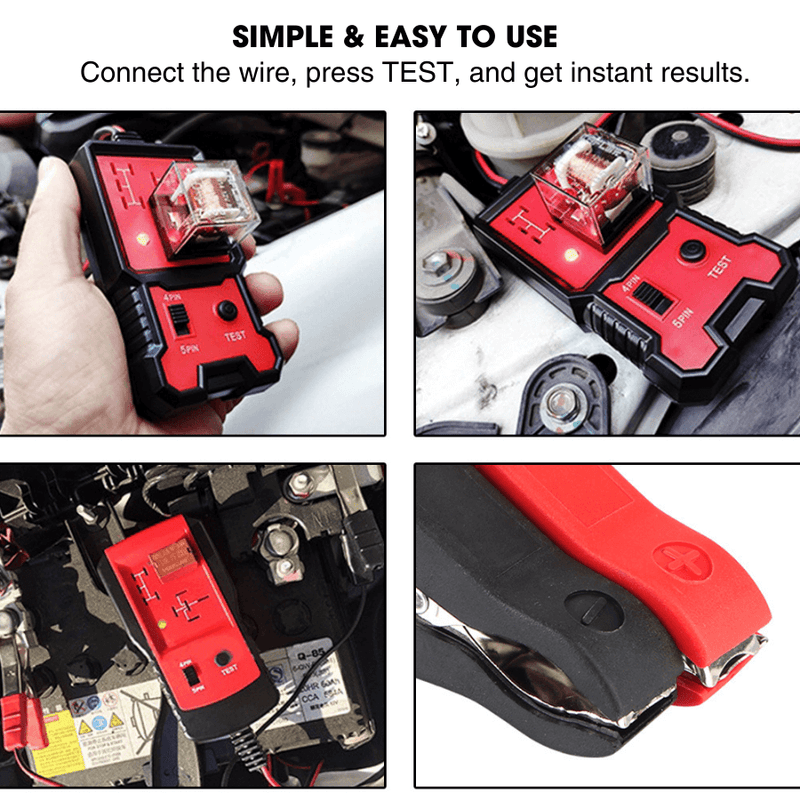 Car Relay Tester 12V – Universal Automotive Relay & Voltage Checker wi ...