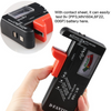 Universal Battery Voltage Tester, Battery Life Level Testers